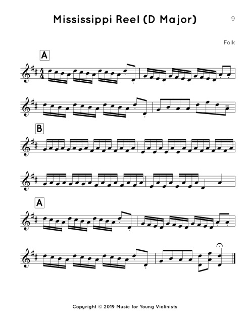 Fun Free Printable Fiddle Music